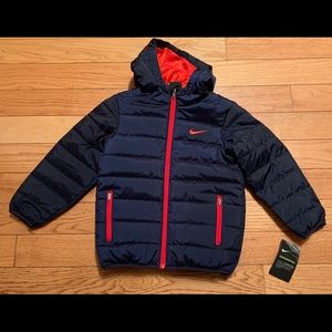 Nike Boys Winter Jacket Synthetic Fill
